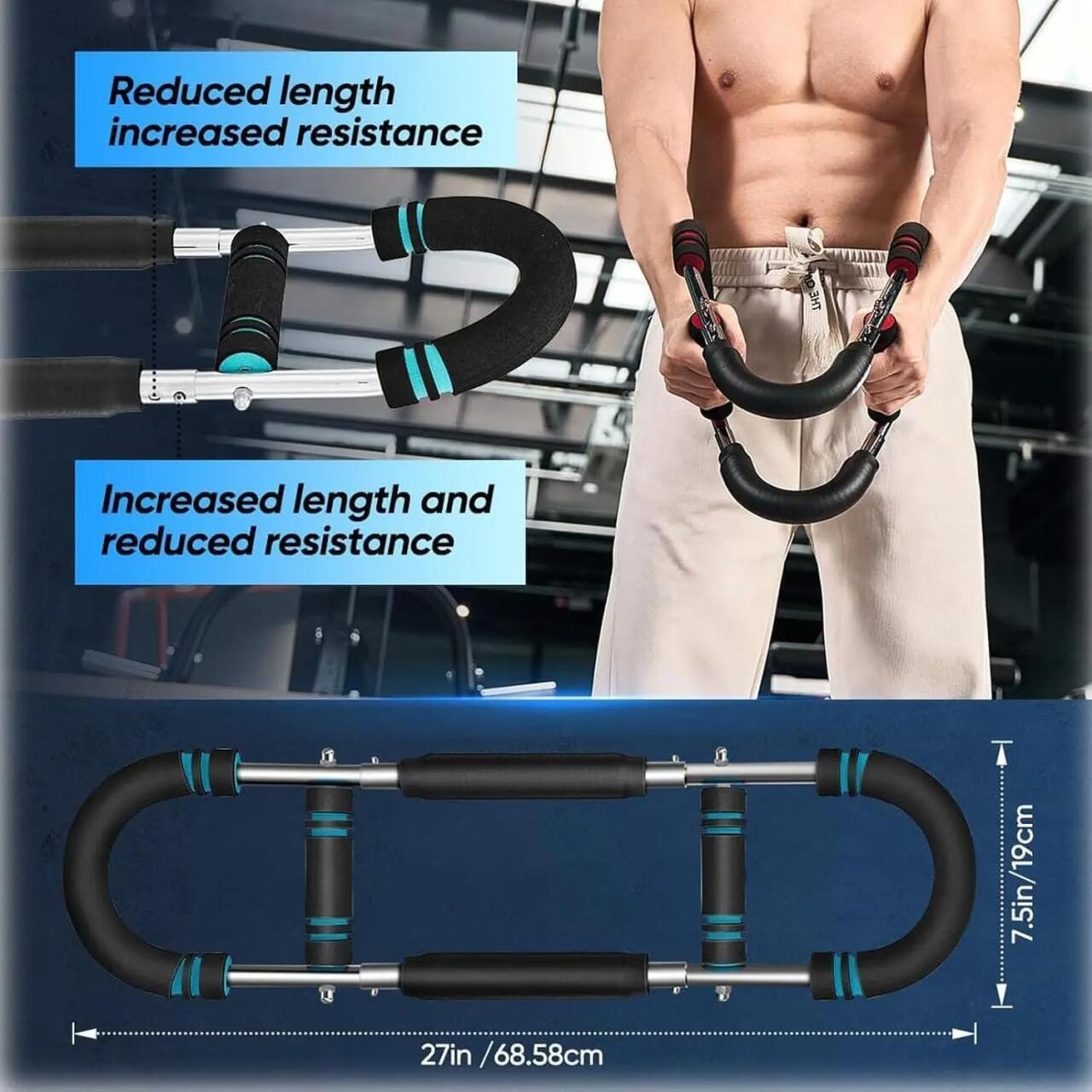 Entrenador de brazo en forma U